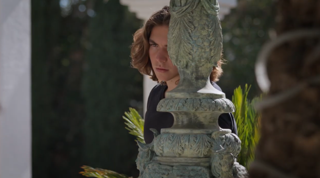 Evan Adams in the TV movie "The Wrong Valentine" | Source: YouTube/ScreamQueenFlix